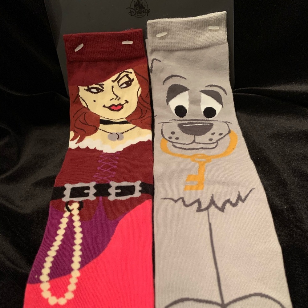 Disney Pirates of the Caribbean socks NWT